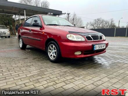 Червоний Деу Ланос, об'ємом двигуна 1.5 л та пробігом 193 тис. км за 2600 $, фото 1 на Automoto.ua