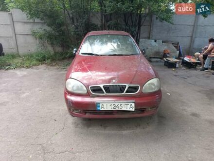 Дэу Ланос 2007 в Боярка на Automoto.ua Красный Дэу Ланос, объемом двигателя 1.5 л и пробегом 250 тыс. км за 700 $, фото 1 на Automoto.ua