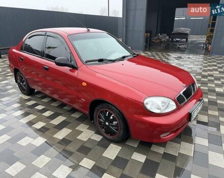Червоний Деу Ланос, об'ємом двигуна 1.5 л та пробігом 103 тис. км за 3950 $, фото 1 на Automoto.ua