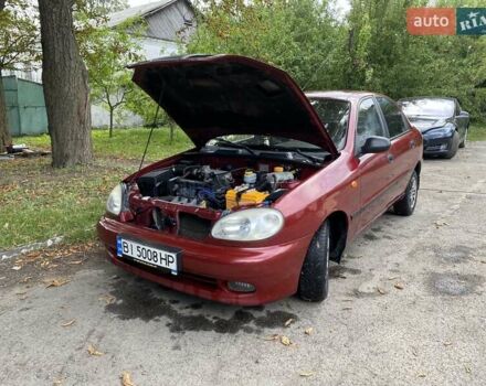 Червоний Деу Ланос, об'ємом двигуна 1.5 л та пробігом 210 тис. км за 2500 $, фото 1 на Automoto.ua