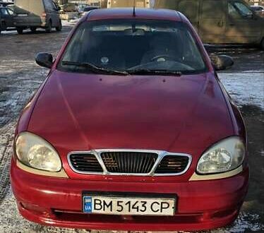 Дэу Ланос 2008 в Сумах на Automoto.ua Красный Дэу Ланос, объемом двигателя 1.5 л и пробегом 200 тыс. км за 1550 $, фото 1 на Automoto.ua