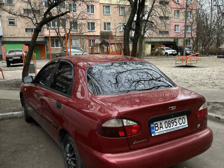 Дэу Ланос 2008 в Кропивницком (Кировограде) на Automoto.ua Красный Дэу Ланос, объемом двигателя 1.39 л и пробегом 60 тыс. км за 2700 $, фото 1 на Automoto.ua