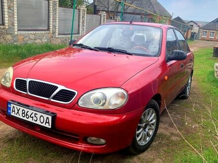 Дэу Ланос 2008 в Богодухове на Automoto.ua Красный Дэу Ланос, объемом двигателя 1.5 л и пробегом 150 тыс. км за 3300 $, фото 1 на Automoto.ua