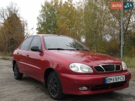 Дэу Ланос 2008 в Шостке на Automoto.ua Красный Дэу Ланос, объемом двигателя 1.5 л и пробегом 204 тыс. км за 3100 $, фото 1 на Automoto.ua
