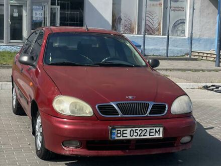 Дэу Ланос 2008 в Белой Церкве на Automoto.ua Красный Дэу Ланос, объемом двигателя 1.5 л и пробегом 406 тыс. км за 2500 $, фото 1 на Automoto.ua