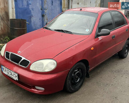 Червоний Деу Ланос, об'ємом двигуна 1.5 л та пробігом 220 тис. км за 2200 $, фото 1 на Automoto.ua