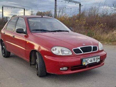 Дэу Ланос 2008 в Стрые на Automoto.ua Красный Дэу Ланос, объемом двигателя 1.5 л и пробегом 175 тыс. км за 1799 $, фото 1 на Automoto.ua