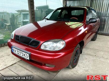 Дэу Ланос 2008 в Краснокутске на Automoto.ua Красный Дэу Ланос, объемом двигателя 1.4 л и пробегом 170 тыс. км за 1800 $, фото 1 на Automoto.ua