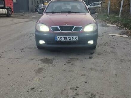 Красный Дэу Ланос, объемом двигателя 1.6 л и пробегом 89 тыс. км за 2150 $, фото 1 на Automoto.ua