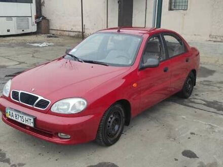 Дэу Ланос 2008 в Киеве на Automoto.ua Красный Дэу Ланос, объемом двигателя 1.5 л и пробегом 127 тыс. км за 3200 $, фото 1 на Automoto.ua