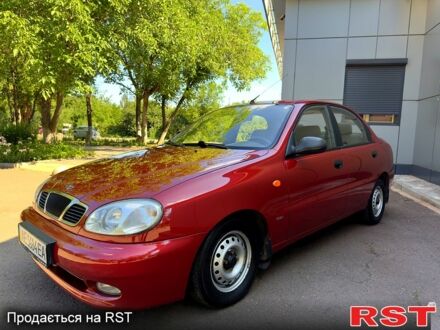Дэу Ланос 2008 в Кривом Роге на Automoto.ua Красный Дэу Ланос, объемом двигателя 1.5 л и пробегом 74 тыс. км за 3600 $, фото 1 на Automoto.ua