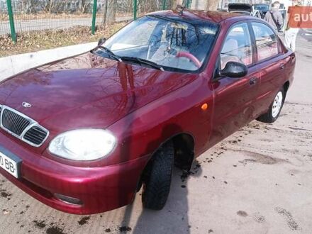 Дэу Ланос 2008 в Киеве на Automoto.ua Красный Дэу Ланос, объемом двигателя 1.5 л и пробегом 126 тыс. км за 2000 $, фото 1 на Automoto.ua