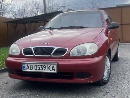 Красный Дэу Ланос, объемом двигателя 1.5 л и пробегом 160 тыс. км за 2100 $, фото 1 на Automoto.ua