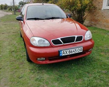 Деу Ланос 2008 у Богодухове на Automoto.ua Червоний Деу Ланос, об'ємом двигуна 1.5 л та пробігом 153 тис. км за 2600 $, фото 1 на Automoto.ua