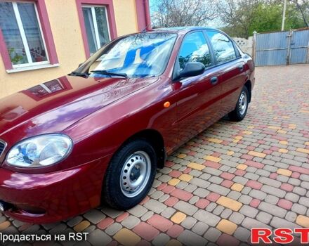Красный Дэу Ланос, объемом двигателя 1.5 л и пробегом 19 тыс. км за 4700 $, фото 1 на Automoto.ua