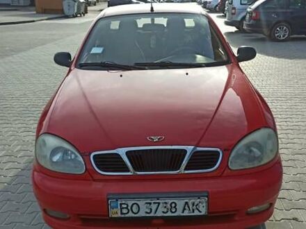 Красный Дэу Ланос, объемом двигателя 1.5 л и пробегом 437 тыс. км за 2150 $, фото 1 на Automoto.ua