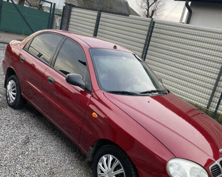 Красный Дэу Ланос, объемом двигателя 1.5 л и пробегом 285 тыс. км за 2600 $, фото 1 на Automoto.ua