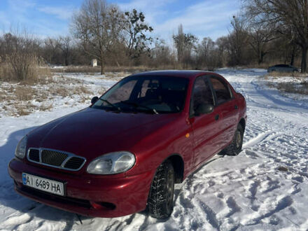 Деу Ланос 2008 у Ромнах на Automoto.ua Червоний Деу Ланос, об'ємом двигуна 1.39 л та пробігом 180 тис. км за 1850 $, фото 1 на Automoto.ua