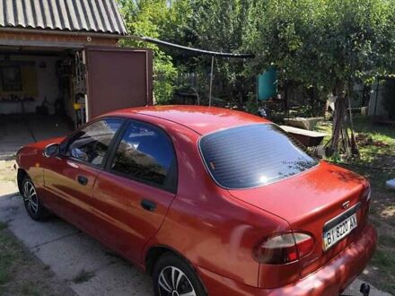 Червоний Деу Ланос, об'ємом двигуна 1.5 л та пробігом 118 тис. км за 2950 $, фото 1 на Automoto.ua