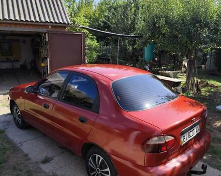 Деу Ланос 2008 у Полтаві на Automoto.ua Червоний Деу Ланос, об'ємом двигуна 1.5 л та пробігом 118 тис. км за 2950 $, фото 1 на Automoto.ua