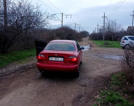 Червоний Деу Ланос, об'ємом двигуна 1.4 л та пробігом 280 тис. км за 2200 $, фото 1 на Automoto.ua