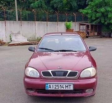 Деу Ланос 2009 у Вышгороде на Automoto.ua Червоний Деу Ланос, об'ємом двигуна 1.6 л та пробігом 256 тис. км за 1500 $, фото 1 на Automoto.ua