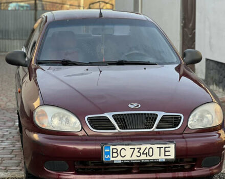 Красный Дэу Ланос, объемом двигателя 1.6 л и пробегом 179 тыс. км за 2099 $, фото 1 на Automoto.ua