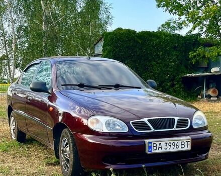 Красный Дэу Ланос, объемом двигателя 1.4 л и пробегом 190 тыс. км за 2300 $, фото 1 на Automoto.ua