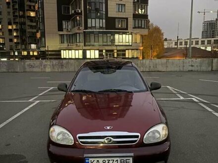 Красный Дэу Ланос, объемом двигателя 1.5 л и пробегом 150 тыс. км за 2500 $, фото 1 на Automoto.ua