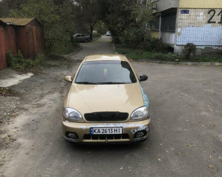 Желтый Дэу Ланос, объемом двигателя 1.6 л и пробегом 215 тыс. км за 2500 $, фото 2 на Automoto.ua