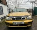 Желтый Дэу Ланос, объемом двигателя 1.6 л и пробегом 200 тыс. км за 1850 $, фото 1 на Automoto.ua