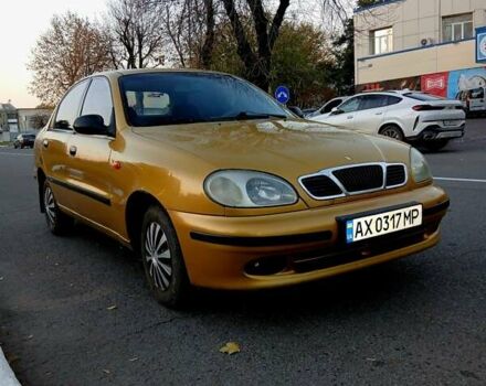 Дэу Ланос 2002 в Харькове на Automoto.ua Желтый Дэу Ланос, объемом двигателя 1.5 л и пробегом 190 тыс. км за 1800 $, фото 3 на Automoto.ua