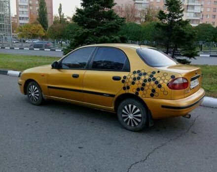 Дэу Ланос 2002 в Харькове на Automoto.ua Желтый Дэу Ланос, объемом двигателя 1.5 л и пробегом 190 тыс. км за 1800 $, фото 4 на Automoto.ua