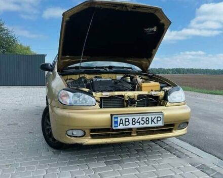 Желтый Дэу Ланос, объемом двигателя 1.3 л и пробегом 200 тыс. км за 1400 $, фото 6 на Automoto.ua