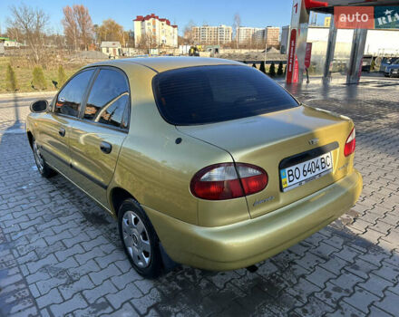 Жовтий Деу Ланос, об'ємом двигуна 1.5 л та пробігом 268 тис. км за 1800 $, фото 6 на Automoto.ua
