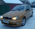 Желтый Дэу Ланос, объемом двигателя 1.5 л и пробегом 200 тыс. км за 2100 $, фото 1 на Automoto.ua