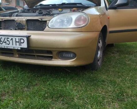 Желтый Дэу Ланос, объемом двигателя 1.6 л и пробегом 265 тыс. км за 2850 $, фото 7 на Automoto.ua