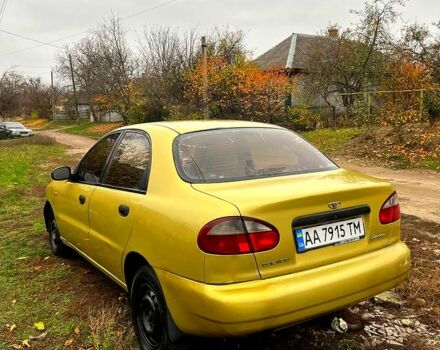 Жовтий Деу Ланос, об'ємом двигуна 1.5 л та пробігом 300 тис. км за 1000 $, фото 1 на Automoto.ua