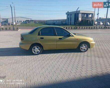 Желтый Дэу Ланос, объемом двигателя 1.5 л и пробегом 227 тыс. км за 2800 $, фото 3 на Automoto.ua