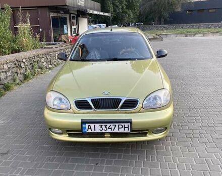 Желтый Дэу Ланос, объемом двигателя 1.5 л и пробегом 120 тыс. км за 2600 $, фото 5 на Automoto.ua