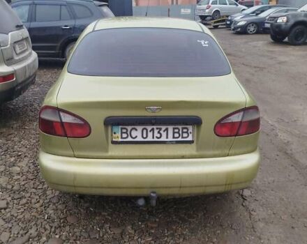 Желтый Дэу Ланос, объемом двигателя 1.5 л и пробегом 200 тыс. км за 1300 $, фото 3 на Automoto.ua