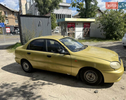 Дэу Ланос 2007 в Киеве на Automoto.ua Желтый Дэу Ланос, объемом двигателя 1.5 л и пробегом 180 тыс. км за 1200 $, фото 1 на Automoto.ua