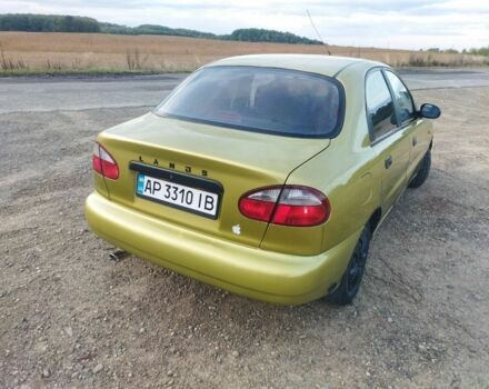 Дэу Ланос 2007 в Сторожинце на Automoto.ua Желтый Дэу Ланос, объемом двигателя 1.5 л и пробегом 349 тыс. км за 3500 $, фото 4 на Automoto.ua