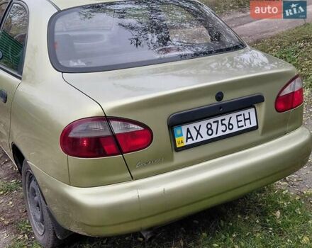 Желтый Дэу Ланос, объемом двигателя 1.5 л и пробегом 250 тыс. км за 1700 $, фото 4 на Automoto.ua