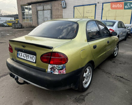 Желтый Дэу Ланос, объемом двигателя 1.5 л и пробегом 160 тыс. км за 2000 $, фото 2 на Automoto.ua