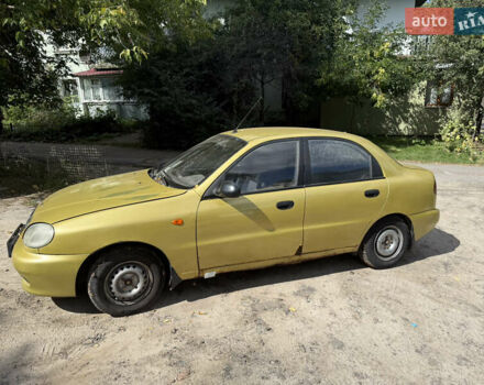 Дэу Ланос 2007 в Киеве на Automoto.ua Желтый Дэу Ланос, объемом двигателя 1.5 л и пробегом 180 тыс. км за 1200 $, фото 3 на Automoto.ua