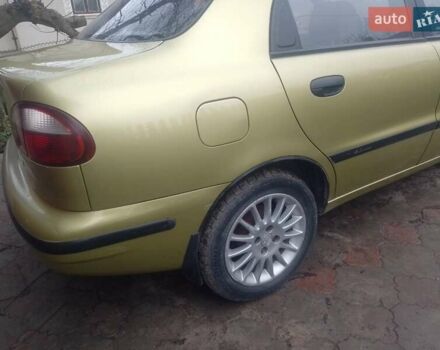 Желтый Дэу Ланос, объемом двигателя 1.5 л и пробегом 190 тыс. км за 1750 $, фото 8 на Automoto.ua