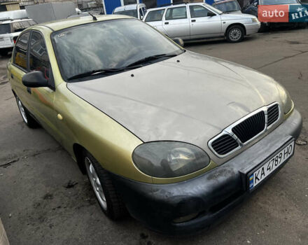 Желтый Дэу Ланос, объемом двигателя 1.5 л и пробегом 160 тыс. км за 2000 $, фото 5 на Automoto.ua