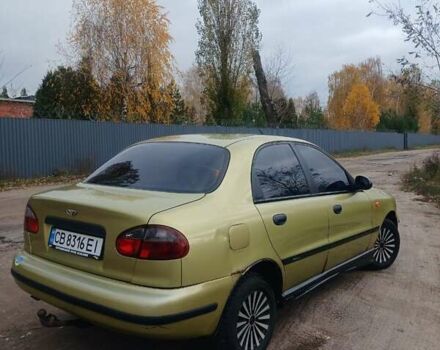 Жовтий Деу Ланос, об'ємом двигуна 1.5 л та пробігом 200 тис. км за 1100 $, фото 3 на Automoto.ua