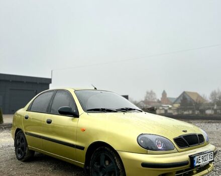 Желтый Дэу Ланос, объемом двигателя 1.5 л и пробегом 248 тыс. км за 2700 $, фото 4 на Automoto.ua